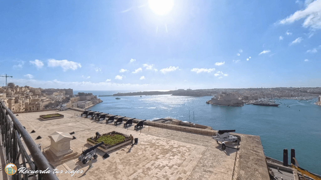 Mirador de Barrakka - Qué ver en La Valeta en 1 día para cruceristas