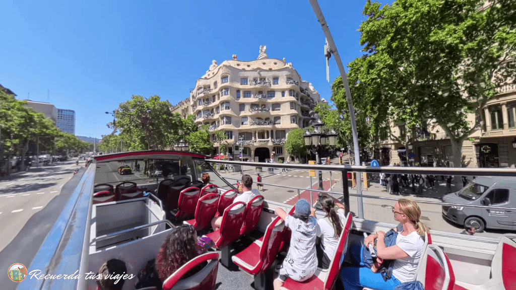La pedrera - Barcelona en un día de crucero