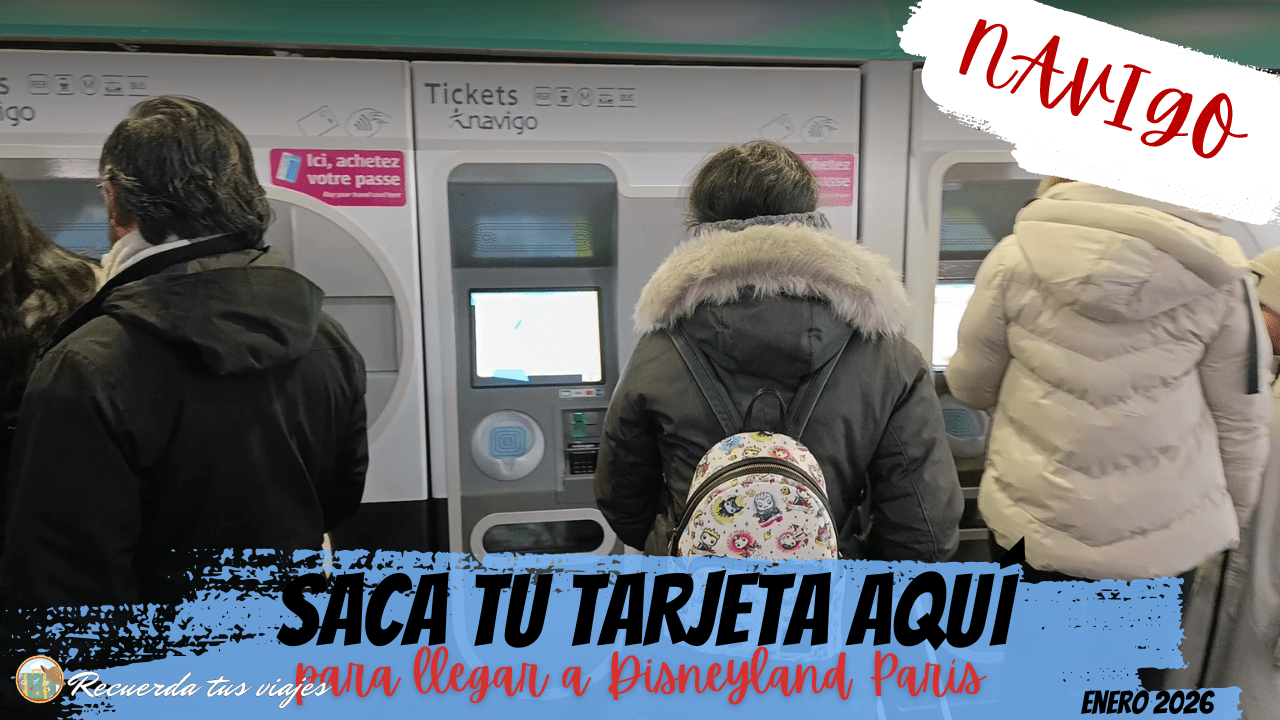Lee más sobre el artículo Tarjeta Navigo para llegar a Disneyland París