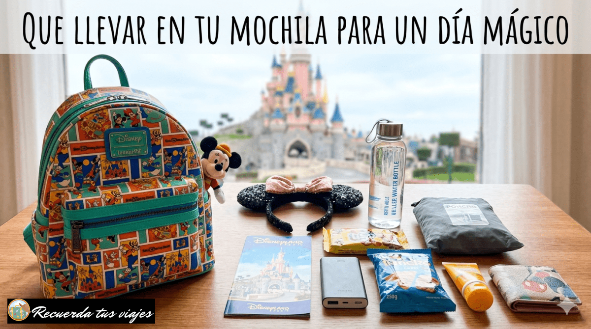 Lee más sobre el artículo Qué llevar en tu mochila para un día mágico